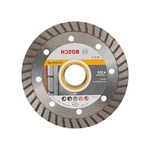 115 Mm Turbo Segmanlı Elmas Kesme Diski, Gri Renkli Ve Dayanıklı Açık Ceviz