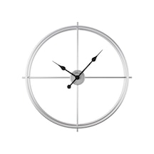 Regal 2646 S Ferforje Orta Boy Iskelet Duvar Saati Gümüş