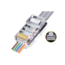 Ez Rj45 Cat6 Yeni Nesil Delikli Jack Konnektör