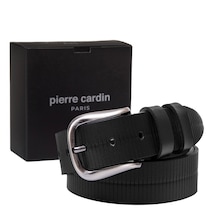 Pierre Cardin Deri Erkek Kemeri En 4 Cm Pc4160 Siyah