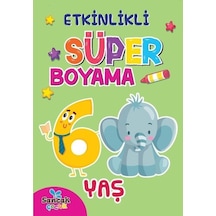 Etkinlikli Süper Boyama 6 Yaş- Sancak Çocuk