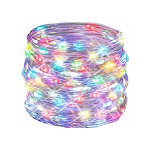 Jms Kongdii Çok Renkli Açık Led Işık 10 M 20 M Uzaktan Kumanda Zamanlama Pil Usb 10m 100 led Çok Renkli