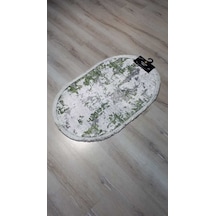 Banyo Evak7003Yeşil 2'Li Klozet Takımı Oval Banyo Paspası Yeşil