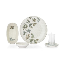 Schafer Emely Kahvaltı Takımı 32 Parça-yeşil Yeşil