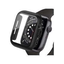 Watch Ultra 49mm Camlı Kasa Ekran Koruyucu - Siyah Bz8683140560324