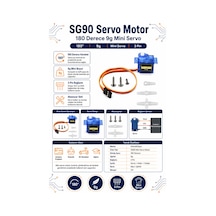 Sg90 Servo Motor 180 Derece - 9g Mini Servo