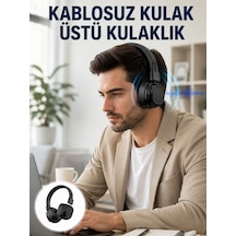 Uzun Süreli Rahat Kullanım İçin Kablosuz Bluetooth Kulaklık Yeni Nesil - Lisinya