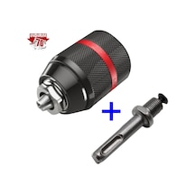 Kilitlemeli Anahtarsız Çelik Mandren Adaptörü 2-13 MM