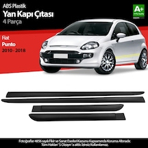 S-dizayn Fiat Punto Abs Plastik Yan Kapı Çıtası 2010-2018 A+ Kalite