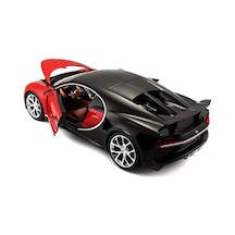 Bburago 15611040r 1: 18 Bugatti Chiron, Araba, Kırmızı