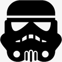 Star Wars 1 Sticker 10 10 Cm