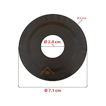 Siamp Verso350 Gömme Rezervuar Boşaltma Grubu Contası 2.4x7.1 Cm Siamp Verso350Td 2.4X7.1 CM