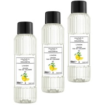 Limon Kolonyası 3lü Set- 80 Derece Pet Şişe 400 Ml