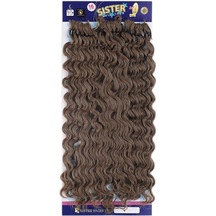 Afro Dalgası / Açık Kahve 8 - Elwm-462581 Çok Renkli