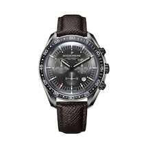 Jacques Philippe Jpqgc438143 Swiss Made Quartz Deri Kahverengi Füme Kadran Safir Cam 41mm Erkek Kol Saati