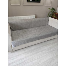 Koltuk Örtüsü Süngerli Kaymaz Gri,170 X 210