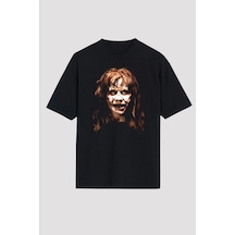Adrift Ko Buta The Exorcist Siyah Unisex Oversize Tişört Os13198 Siyah