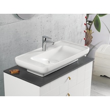 Turkuaz Seramik Cerastyle Lal 80 CM Tezgah Üstü Çanak Lavabo