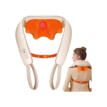 Knqze Shiatsu Masaj Aleti 4d, 2026 Isı İle Kablosuz Boyun Masajı, Geliştirilmiş Grafen Isıtma, Boyun, Omuz, Sırt İçin 4d Shiatsu Derin Yoğurma Boyun Masajı, Erkekler İçin Hediyeler, Bej