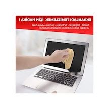 Mikrofiber Temizleme Bezi - Hassas Yüzeyler İçin Tüy Bırakmayan Çözüm Açık Bej