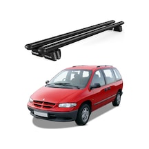 Pençe Chrysler Voyager 1996-2001 Uyumlu Siyah Ara Atkı Port Bagaj Tavan Barı