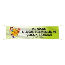 23 Nisan Pankartı -3 Tek Ebat