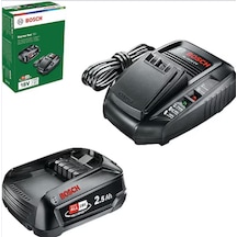 Bosch PBA 18 V 2.5 Ah Yedek Akü + AL 1830 CV Şarj Cihazı - 1600A00K1P