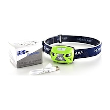 Ulzyvf Yem Usb Tutma Siyah Şarjlı Led Işıkları İndüksiyon Havada Farlar Farlar Balık Açık Fy Siyah