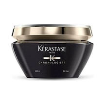 Tr Kerastase Chronologiste Saç Bakım Maskesi, 200ml, Tüm Saç Tipleri Çiçekli Siyah