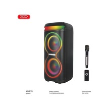 F70 40w Rgb Işıklı Karaoke Parti Hoparlörü - Mikrofonlu Ve Uzaktan Kumandalı Bluetooth Speaker