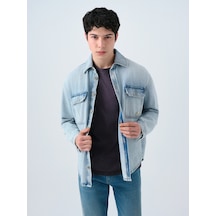 Lf2039699 Gömlek U.kol Denim
