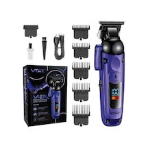 V-274 7000 Rpm Turbo Titanyum Seramik Bıçak Saç Sakal Makinesi - Mor