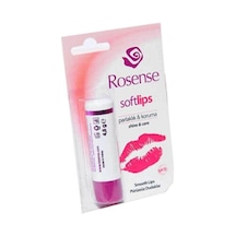 Rosense Soft Lips Gül Özlü Dudak Kremi 4.8 G
