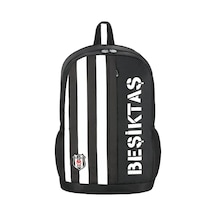Me 25301 Beşiktaş Tribün Çubuklu Sırt Çantası Siyah
