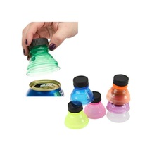 Adet Kapak Kapağı Dönüştürme Kutuları Şişelere Dönüştürün-yeniden Kullanılabilir Geçmeli Üstler Çok Renkli