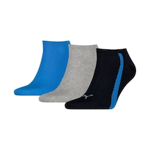 Puma Unısex Lıfestyle Puma Sneaker Çorap 3lü Paket 907951 03 Mavi