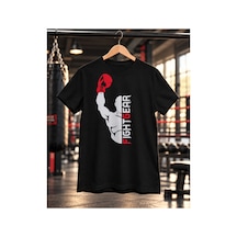 Segungear Boxingfist Erkek Regular Fit Baskılı Spor Tişört Siyah - 932147890 Siyah
