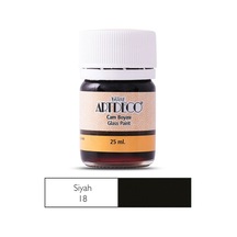 Artdeco Cam Boyası 25 ML 30a-18 Siyah