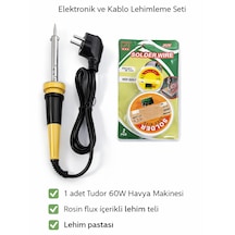 Tudor Havya Seti 60w Havya Makinesi + Lehim Teli Ve Pasta Seti