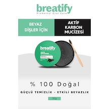 Breatify Aktif Karbonlu Diş Beyazlatıcı Toz 30 G