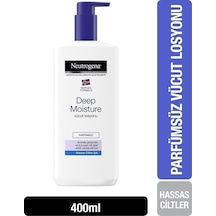 Neutrogena Deep Moisture Parfümsüz Hassas Cilt Vücut Losyonu 400 ML Neutrogena Deep Moisture Parfümsüz Hassas Cilt Vücut Losyonu 400 ML
