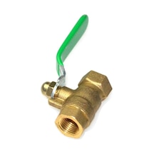 Pnömatik Pirinç Küresel Vana 3/4"