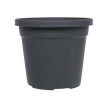 Vhs3 Vaha Saksı 22cm, 3,9 Litre Dış Mekan Saksı Antrasit
