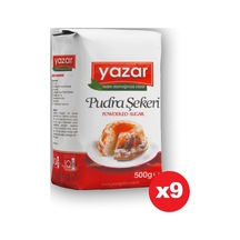 Yazar Pudra Şekeri 9 x 500 G