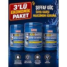 3 Adet Şeffaf Ve Güçlü Su Bariyeri Küf Önleyici Ve Su Yalıtımı 1 Kg