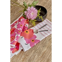 Karaca Home Roxie %100 Pamuk 2 Parça Mutfak Havlusu Pembe -  200.22.11.0069