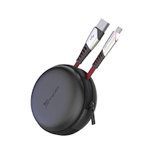Dc16 Micro Usb Kablo 1m 2.4a - Mavi Diğer