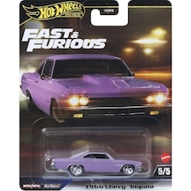 Hot Wheels Fast-furious Premium Arabalar Hnw46 Jbl95 1966 Chevy Impala