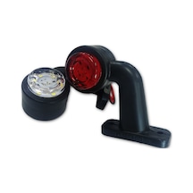Ahmet Otomotiv 2 Adet Ultra Mini Eğri Takoz 12 Ledli Boynuz Takım N11.11