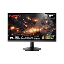 Koorui GN02 27" 1 MS 240 Hz FreeSync Full HD VA LED Monitör